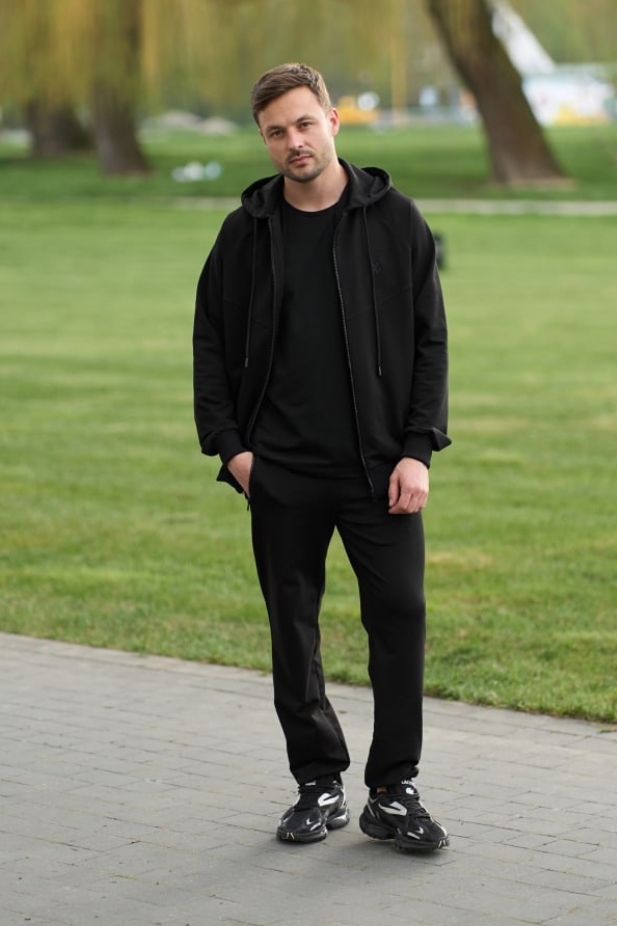 Men's tracksuit BRONXX black